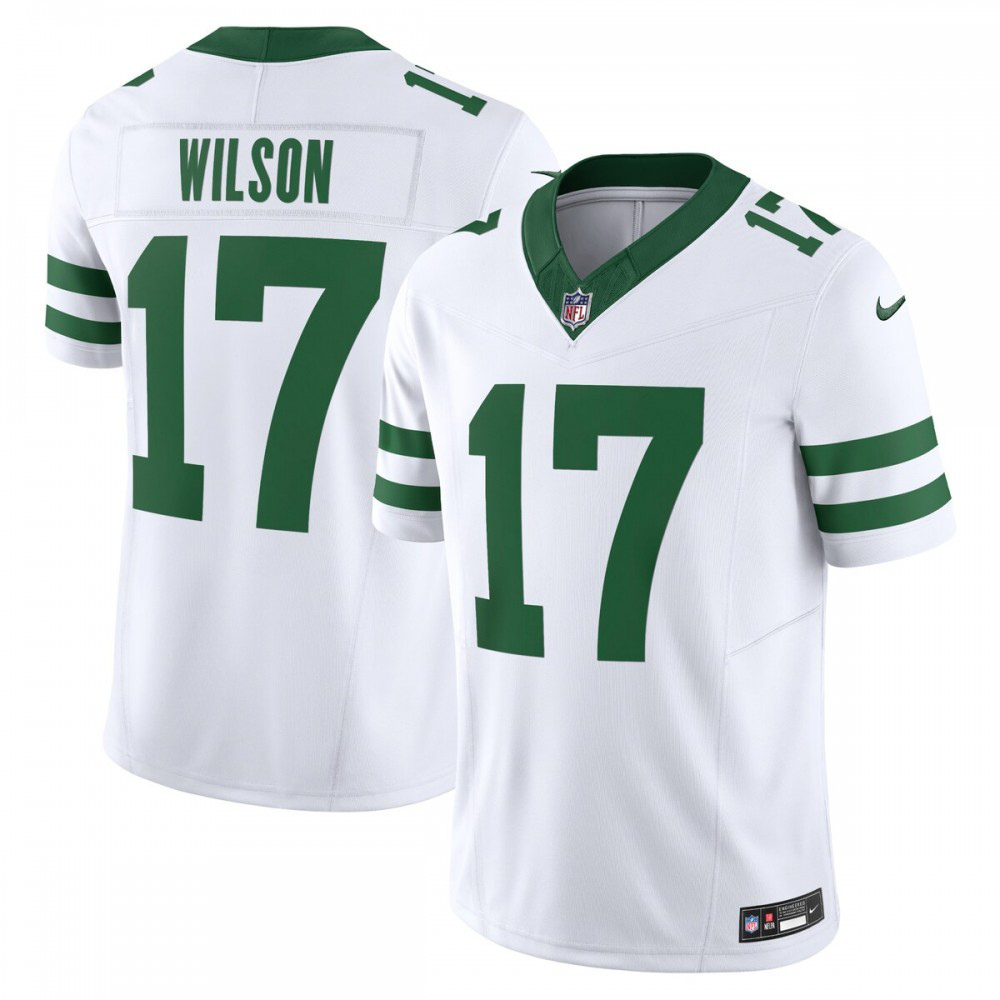 Garrett Wilson New York Jets Nike Vapor F.U.S.E. Limited Jersey - White-GridironStore